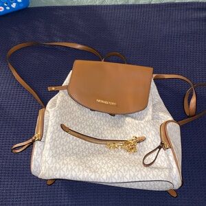 Used Michael kors backpack